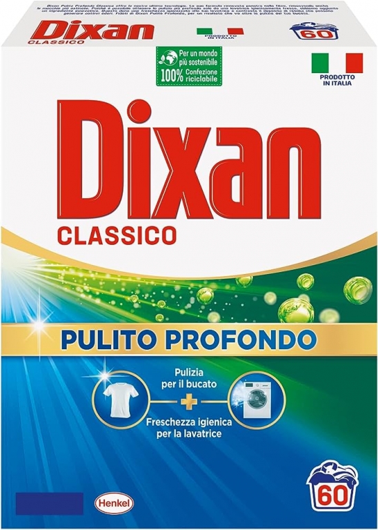 DIXAN POLVERE LAVATRICE FUSTINO 60 MIS.kg3.30